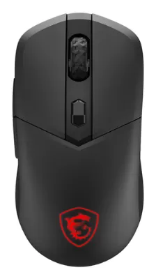 Mouse Optico Msi Versa 300, 6 Botones, 8000 Dpi, Rf Wireless, Bluetooth, Usb Tipo C, Negro